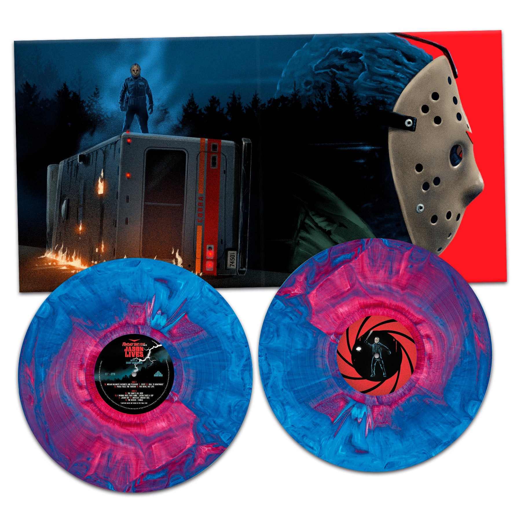 Friday the 13th Part 6 VI: Jason Lives Horror Soundtrack Vinyl LP Color PREORDER