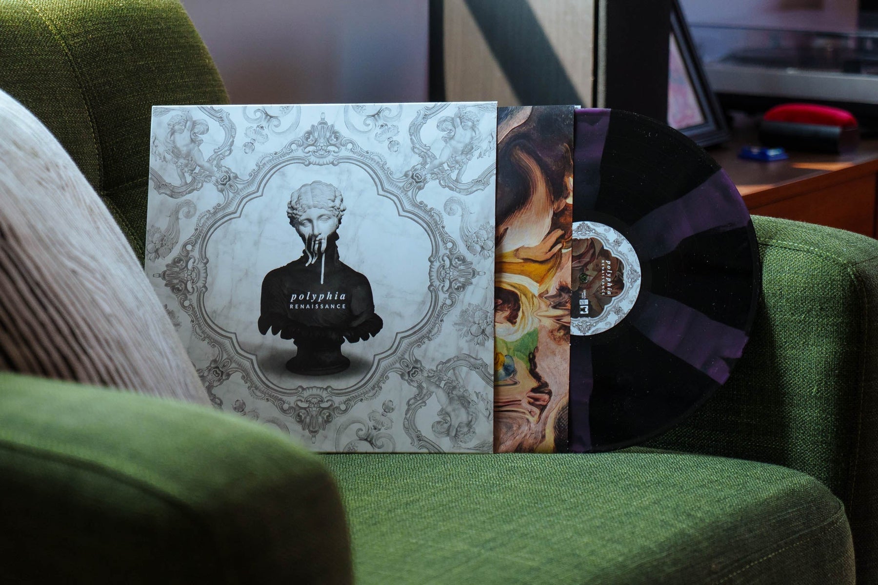 Polyphia Renaissance LP Limited Edition Purple + Black Cornetto Vinyl Record