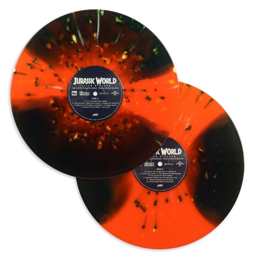 JURASSIC WORLD : FALLEN KINGDOM Indo-Raptor Color 2 LP Vinyl Records MONDO Park