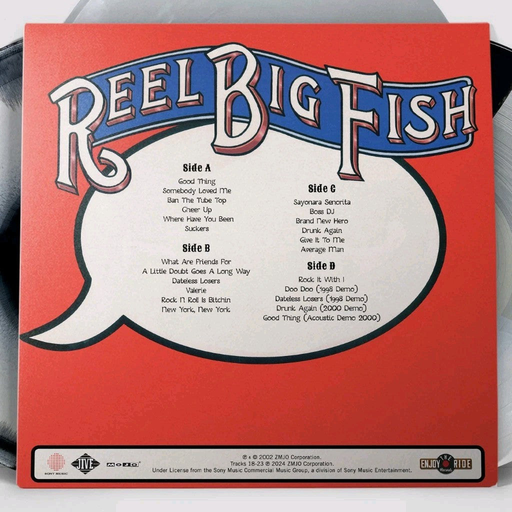 REEL BIG FISH Cheer Up "CLOWN SWIRL" Limited Colored Vinyl LP Punk Rock Ska NEW
