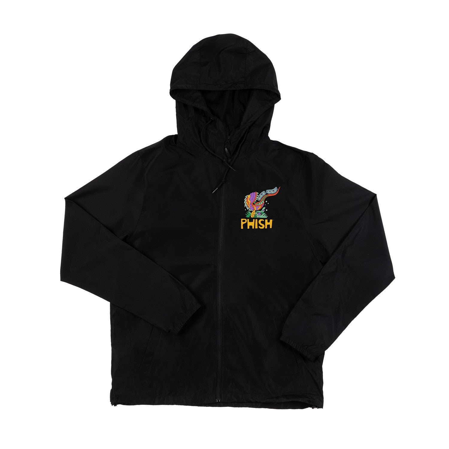 Phish Band Black Windbreaker LIVE AT THE GARDEN NEW YORK NY 2023 Large L NEW