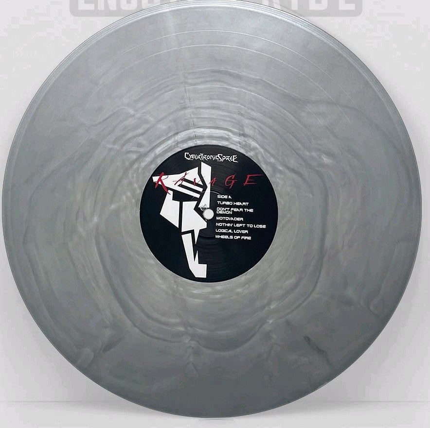 Ravage by CYBERTRONIC SPREE Transformers Rock / Metal Album VINYL LP  LTD Color