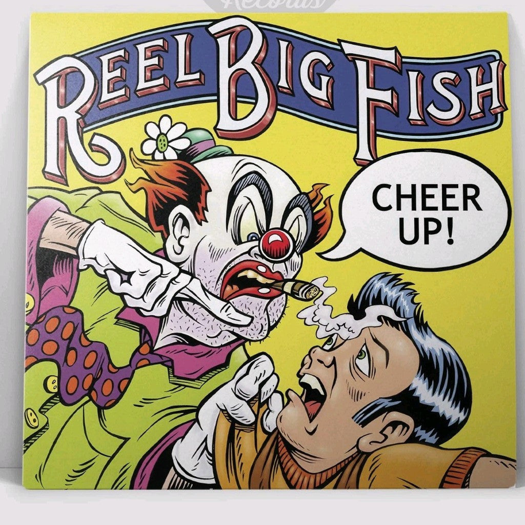 REEL BIG FISH Cheer Up "CLOWN SWIRL" Limited Colored Vinyl LP Punk Rock Ska NEW