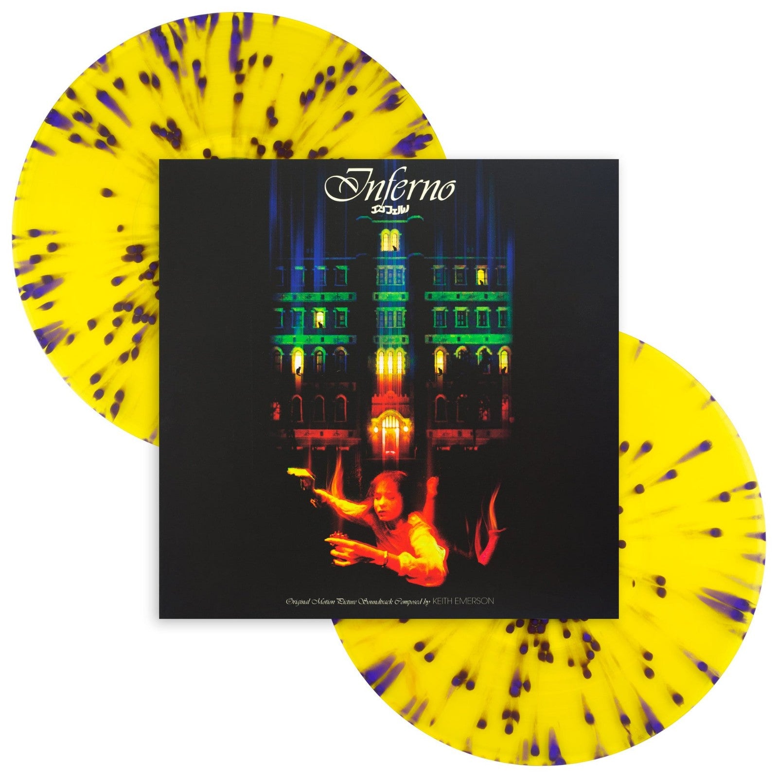 Inferno Movie Soundtrack 2x LP Mondo Color Splatter Vinyl Dario Argento Horror