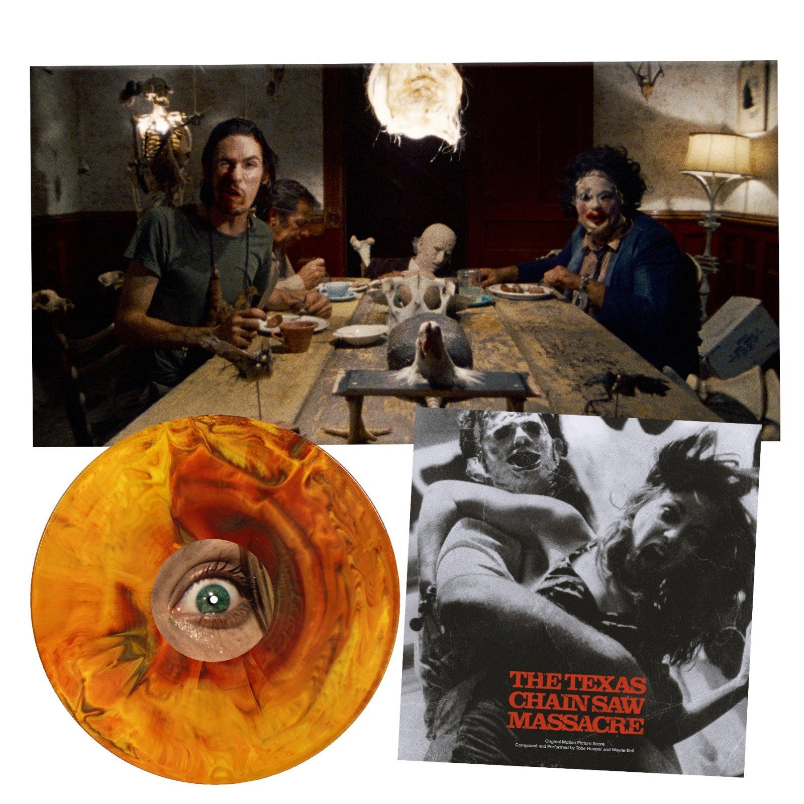 The Texas Chain Saw Massacre 1974 Soundtrack 50th Anniversary VINYL LP 1st Press