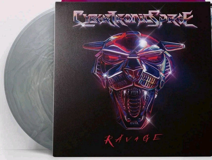 Ravage by CYBERTRONIC SPREE Transformers Rock / Metal Album VINYL LP  LTD Color