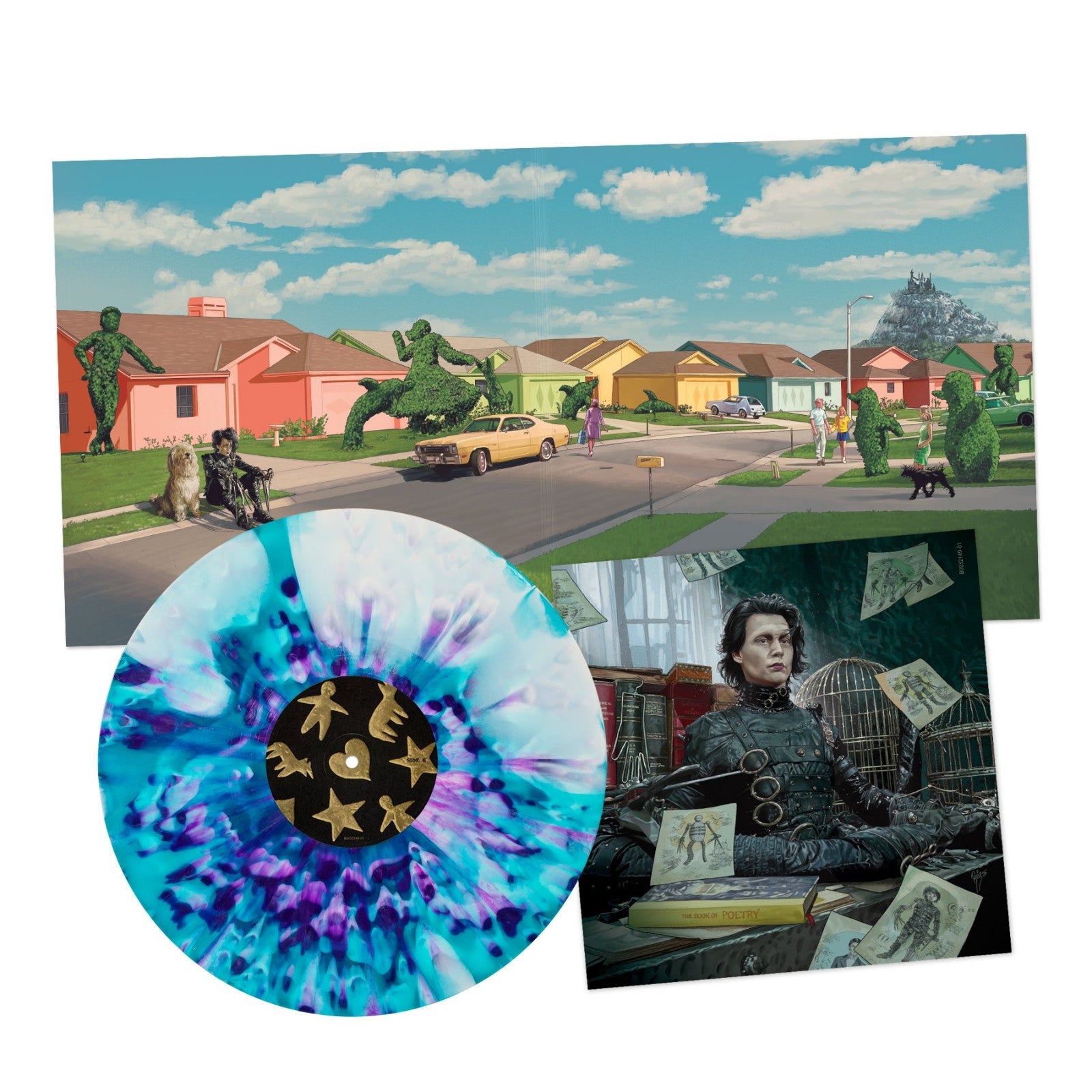 Edward Scissorhands Soundtrack Vinyl LP - NEW SNOWDANCE LTD COLORED PRESS