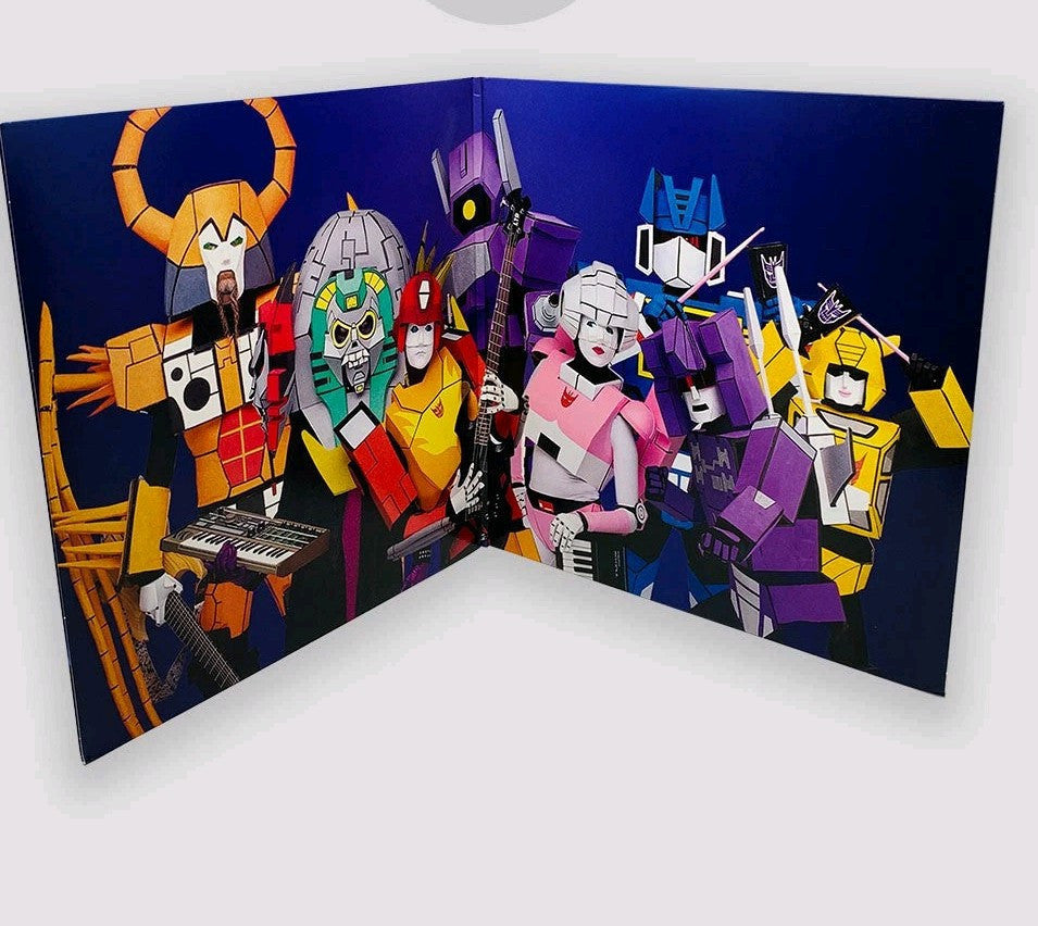 HASBRO '80S TV CLASSICS: TRANSFORMERS 1986 BY CYBERTRONIC SPREE VINYL LP  LTD