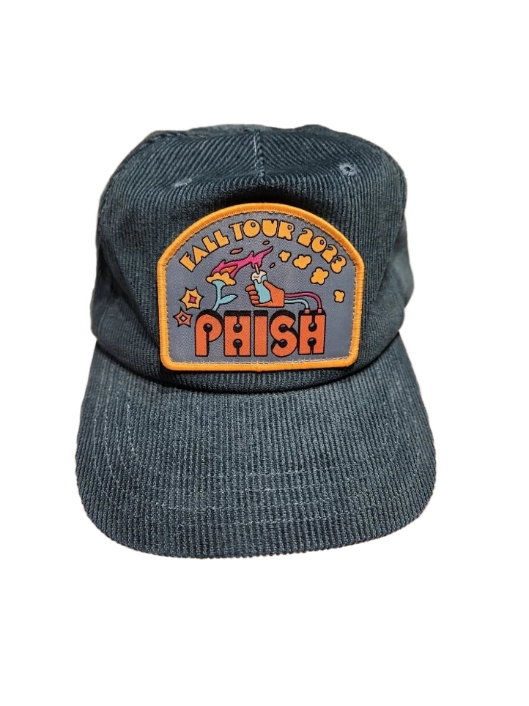 Phish Fall ‘23 Synthesis Baseball Hat Snapback Corduroy Cap Official Dry Goods