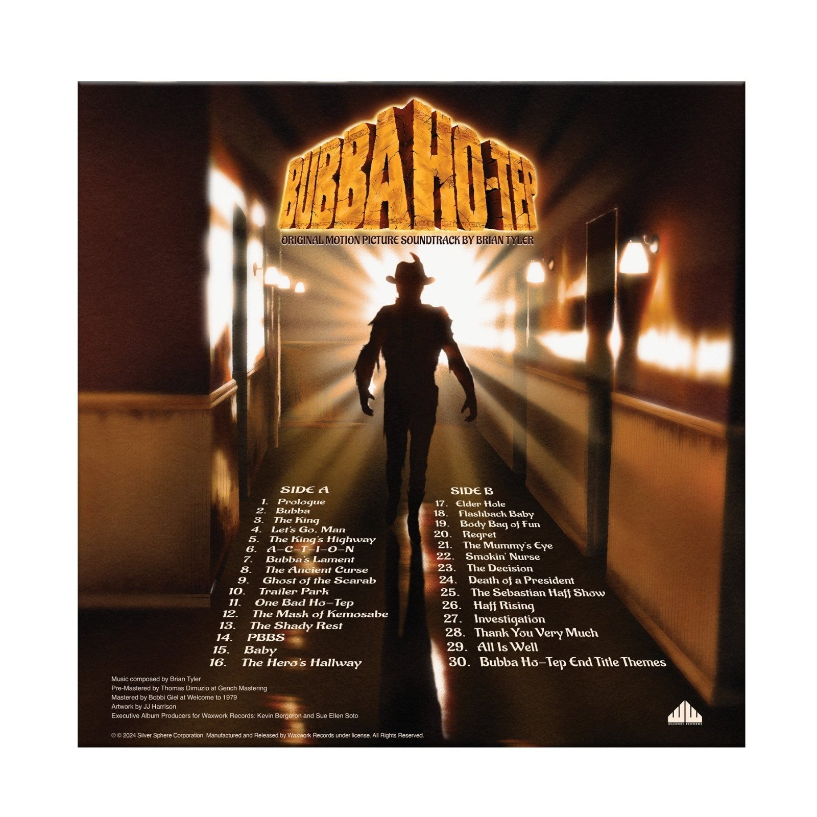 BUBBA HO-TEP SOUNDTRACK (VINYL LP) OST by Brian Tyler Bruce Campbell NEW