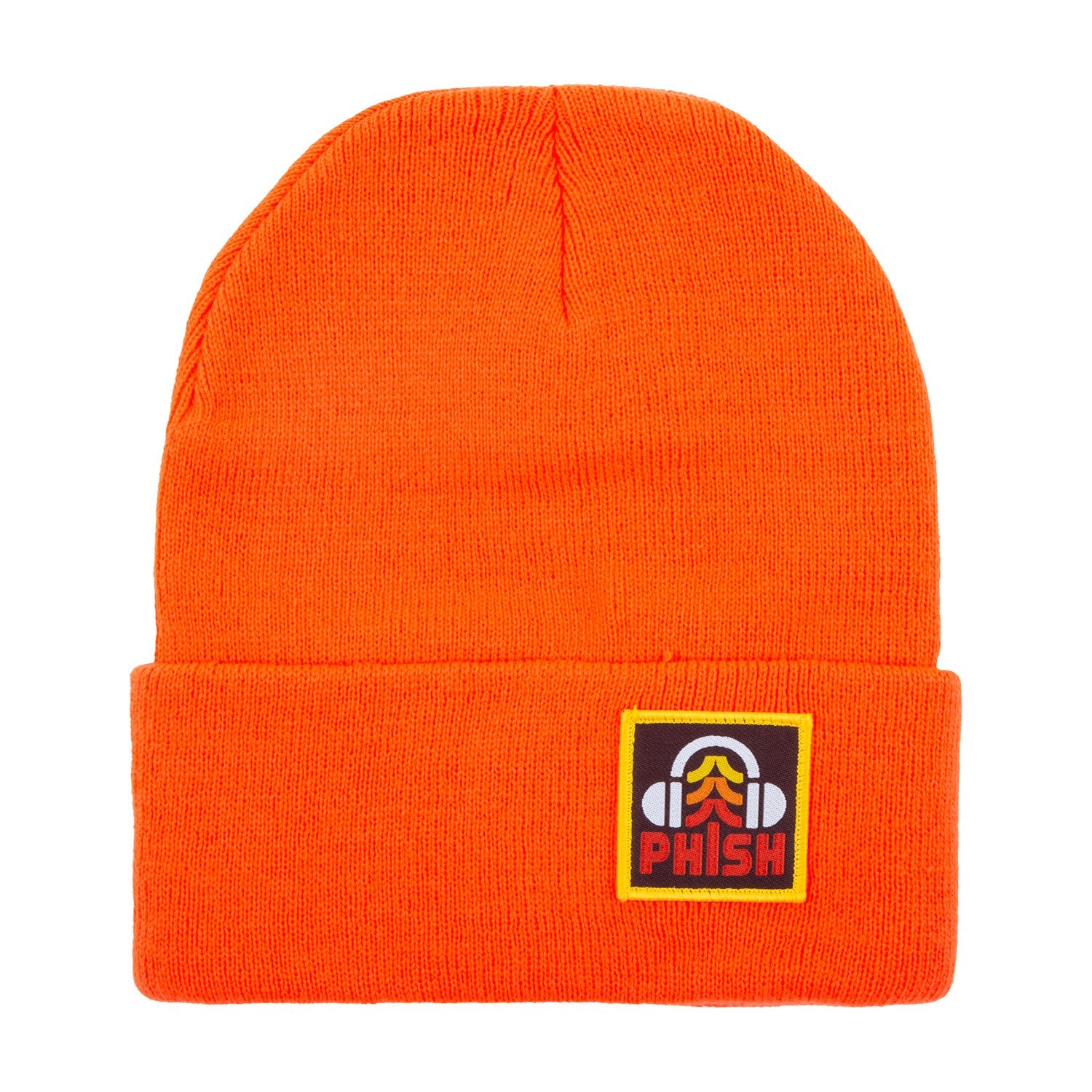 Official Dry Goods Phish Silent Trees Knit Beanie "BLAZE ORANGE" Safety NWOT
