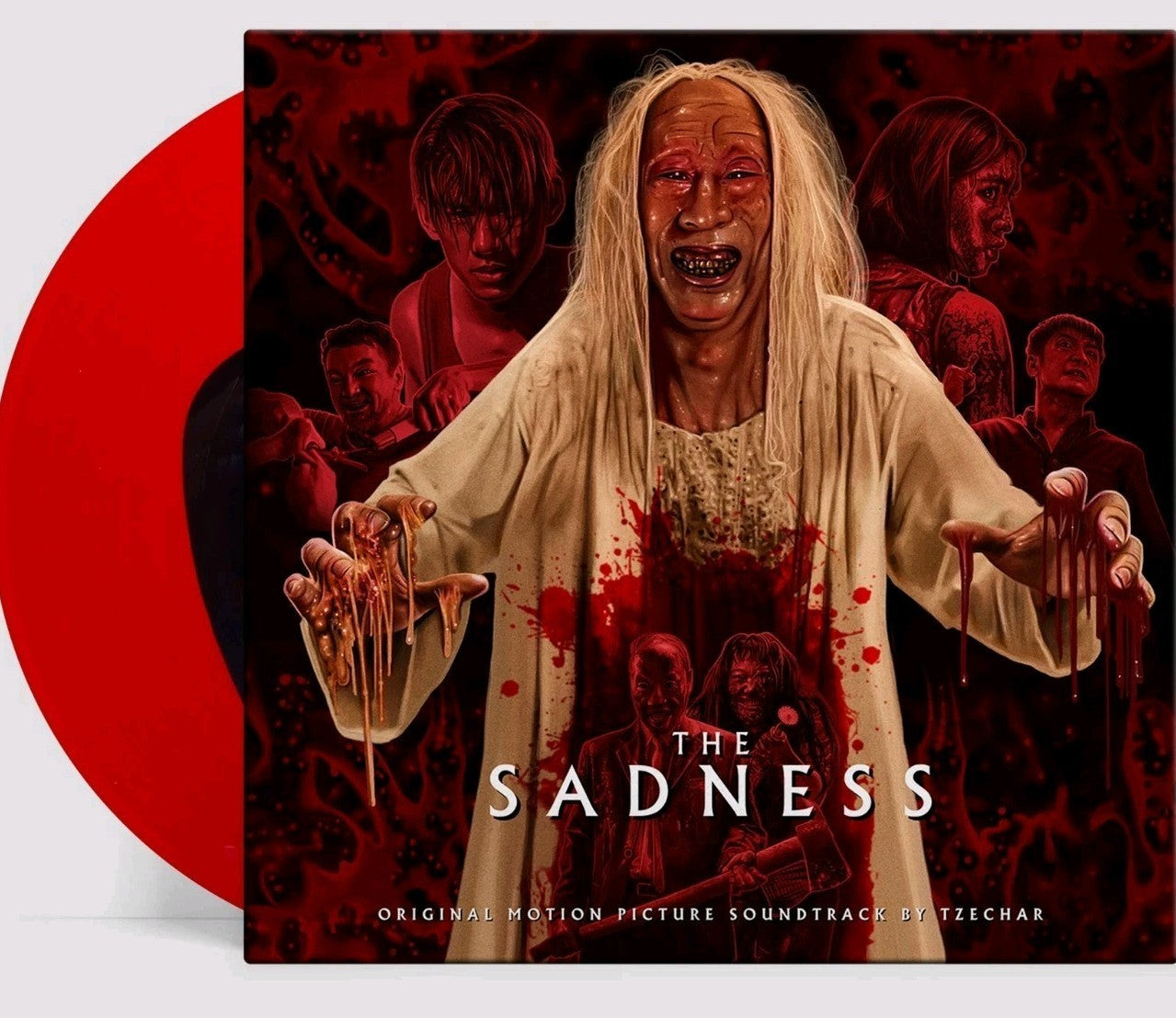 The Sadness Original Motion Picture Score by TZECHAR Vinyl Record 2xLP Horror