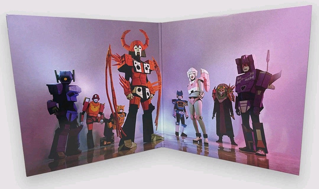 Ravage by CYBERTRONIC SPREE Transformers Rock / Metal Album VINYL LP  LTD Color