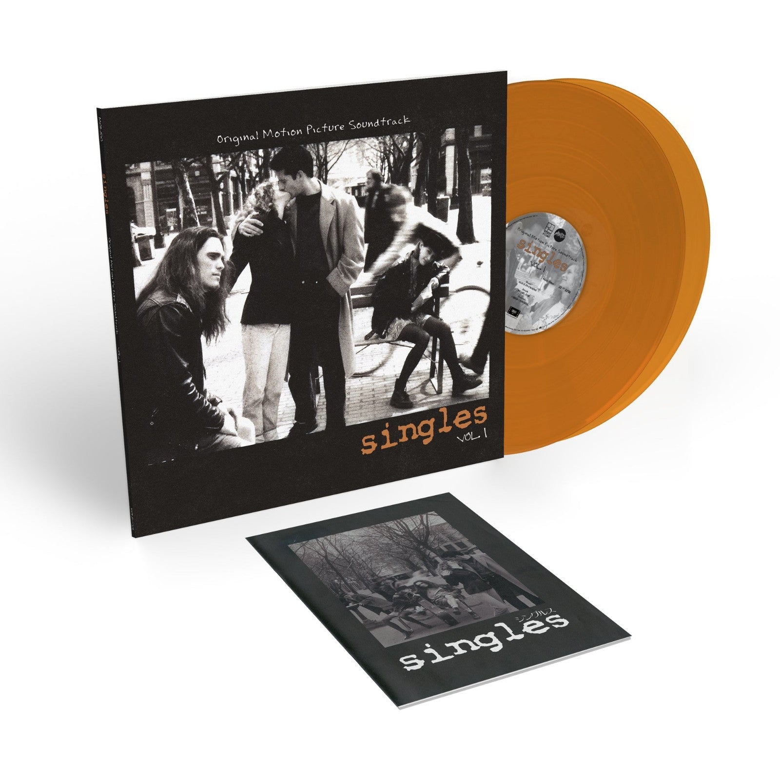 Singles Soundtrack Vol. 1 – 2x LP ORANGE COLOR VINYL - Cameron Crow Grunge 1992