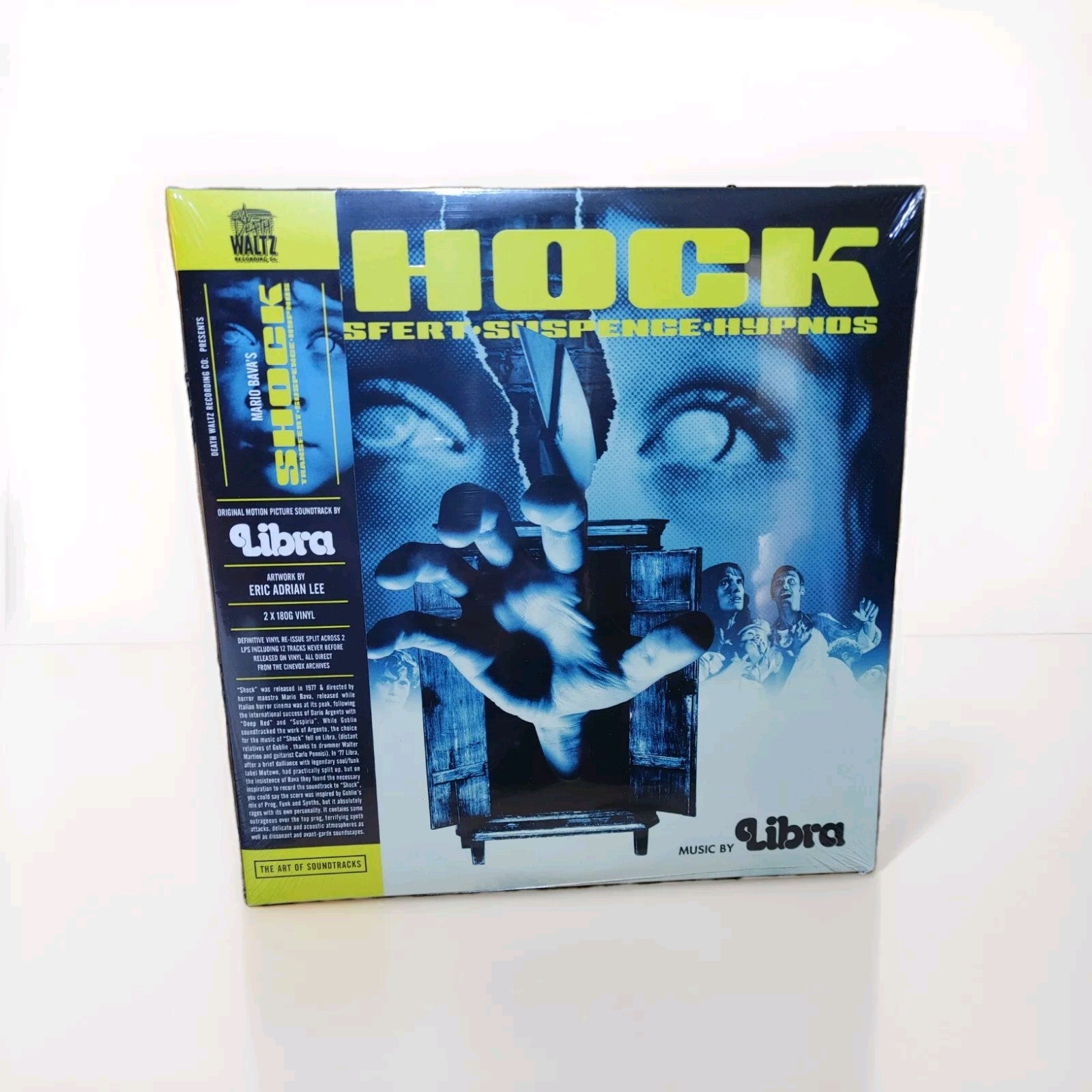 SHOCK Original Motion Picture Score Soundtrack 180G 2 LP Mondo Horror Libra OST