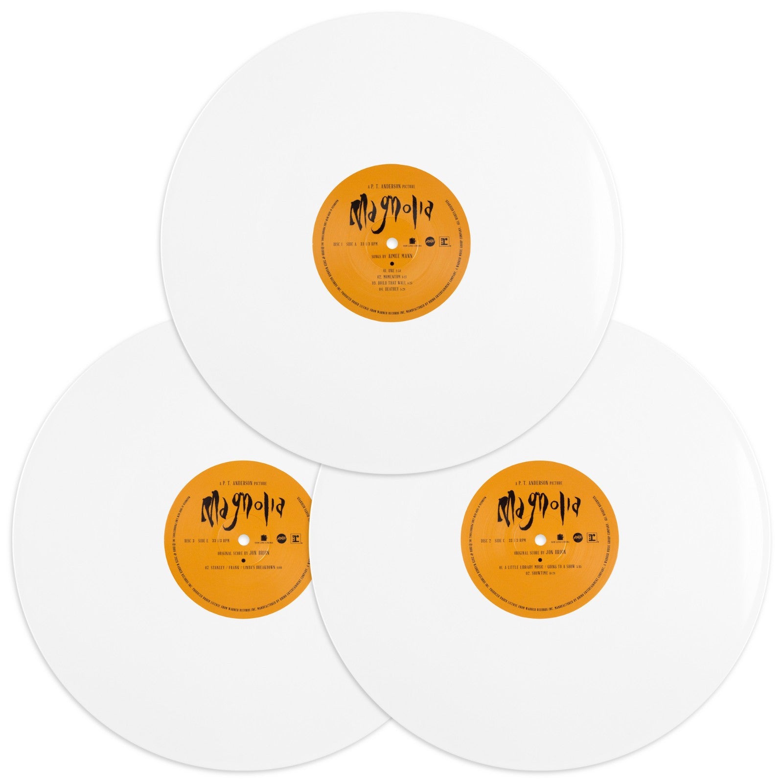 Magnolia Soundtrack + Score (White Vinyl) NEW 3 LP MONDO Limited Color OST