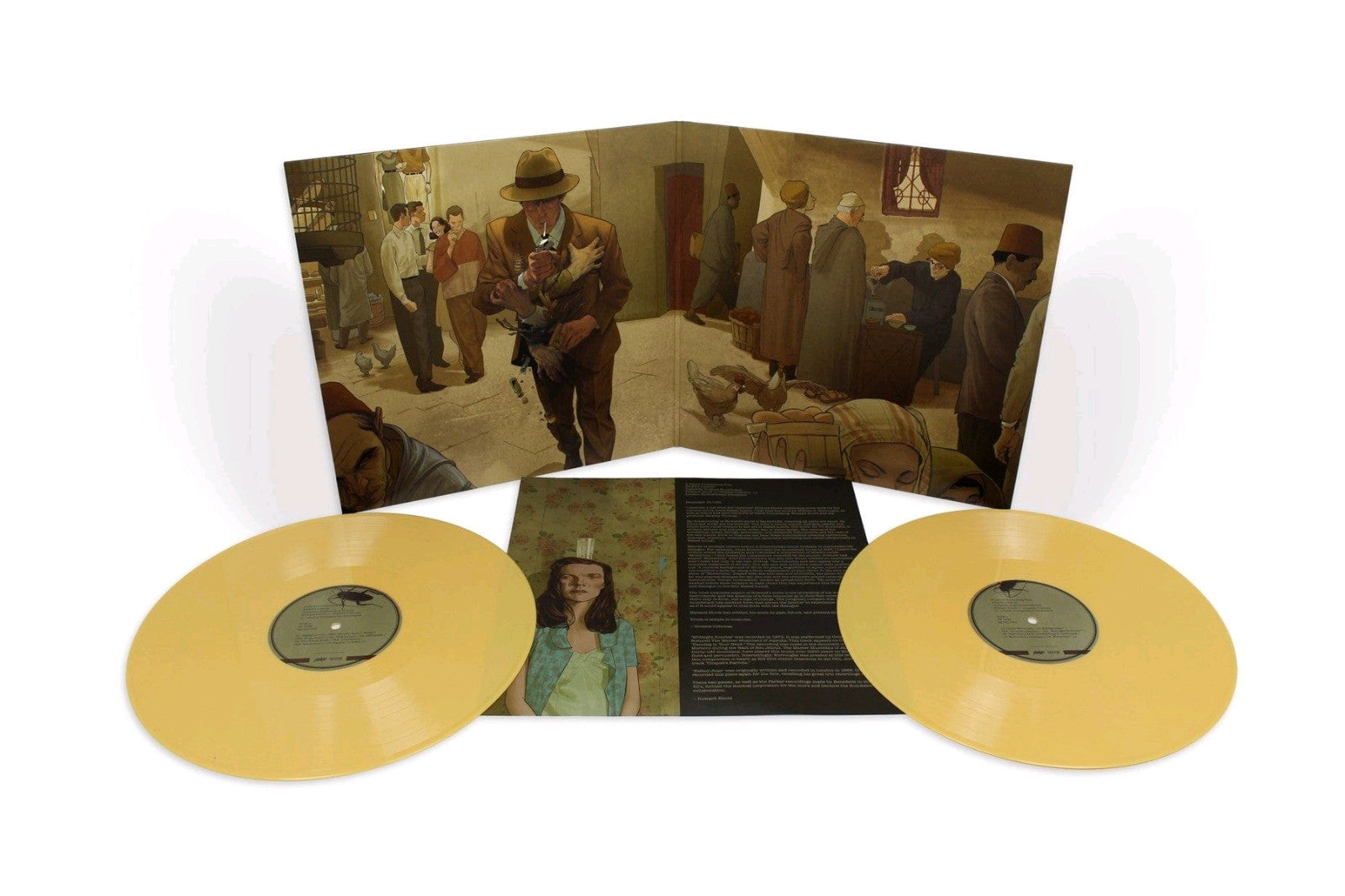 Naked Lunch Soundtrack Vinyl LP SEALED Yellow Howard Shore David Cronenberg Ltd